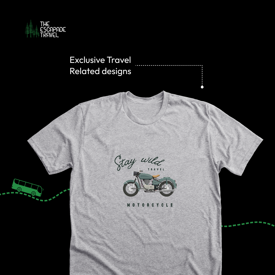 The Biker | Men's Classic Motorcycle Graphic Tee